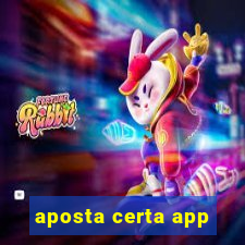 aposta certa app